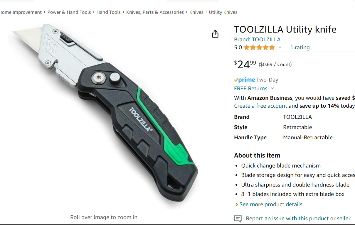 Meatball.ThatDailyDeal EXTREME SGD Toolzilla Premium Grade Utility